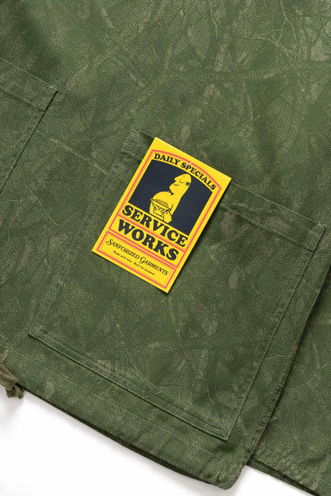 Service Works SW163 Xerox Camo Market Smock - Olive