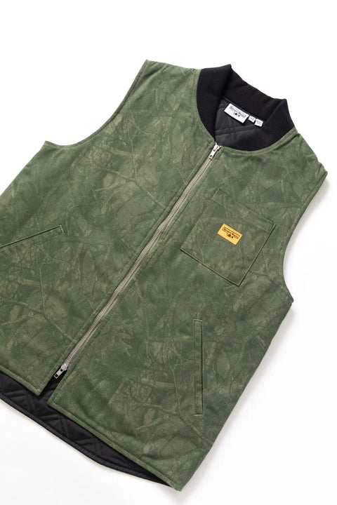 Service Works SW164 Xerox Padded Work Vest  - Olive