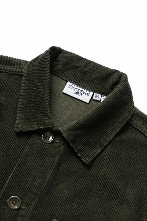 Service Works SW171 Corduroy Chore Shirt - Coppice