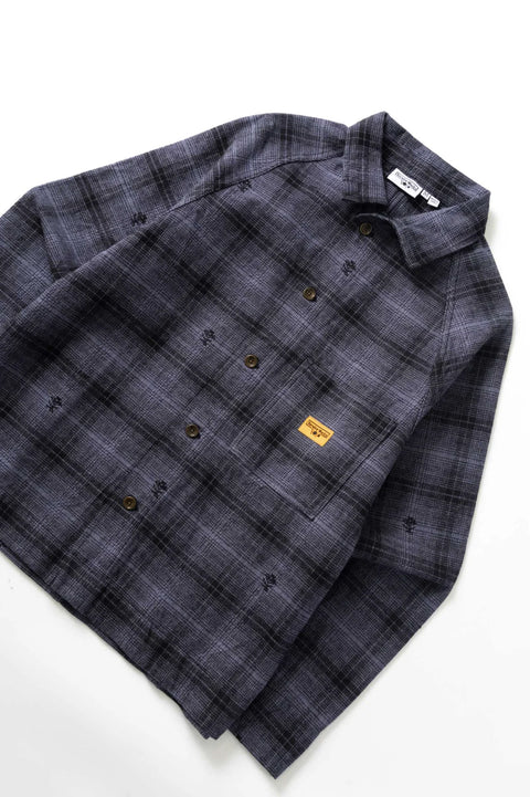 Service Works SW172 Thistle Plaid FOH Jacket  - Black