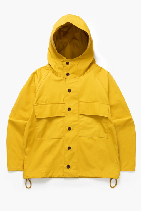Service Works SW175 Waxed Cotton Allotment Parka - Ochre
