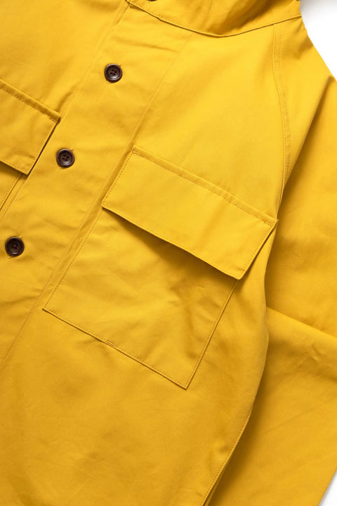 Service Works SW175 Waxed Cotton Allotment Parka - Ochre
