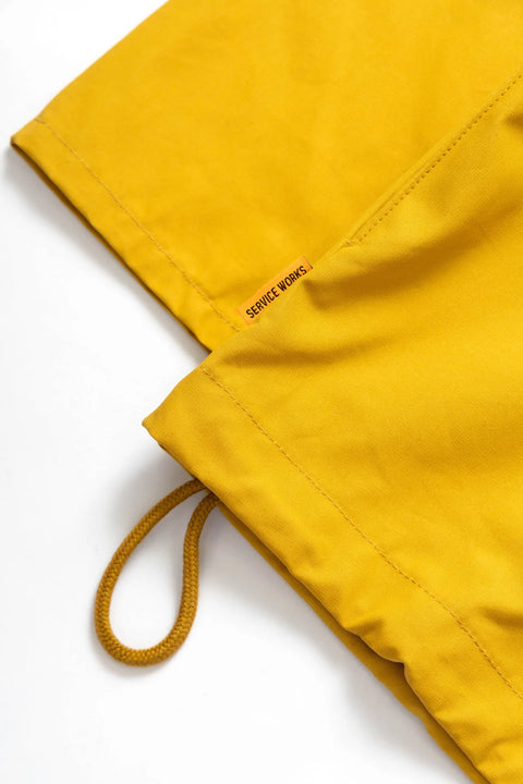 Service Works SW175 Waxed Cotton Allotment Parka - Ochre