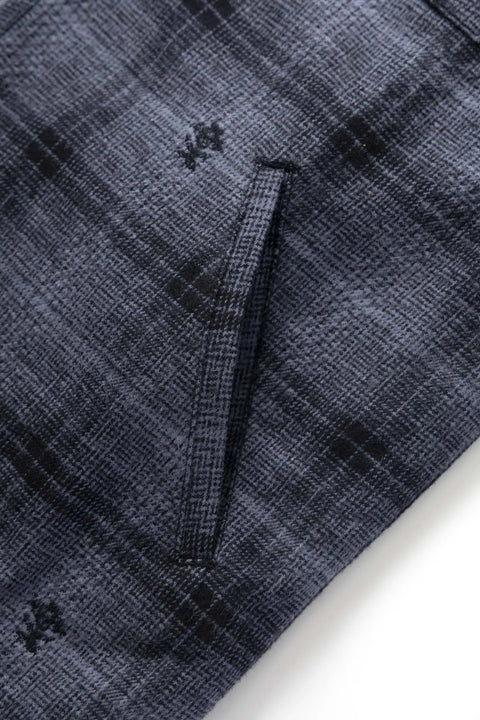 Service Works SW176 Thistle Plaid Work Vest - Black