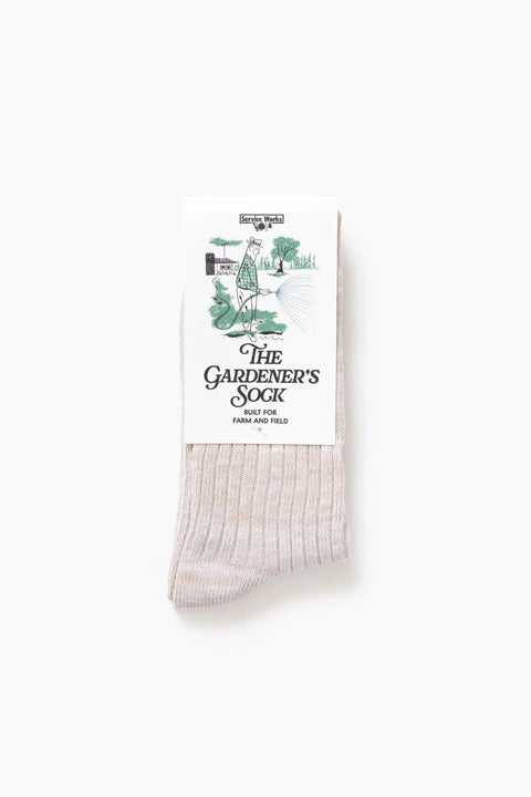 Service Works SW180 The Gardener's Sock - Beige