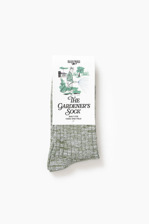 Service Works SW180 The Gardener's Sock - Green