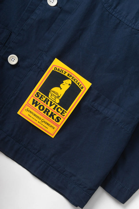 Service Works SW194 Easy Chef Shirt In Navy