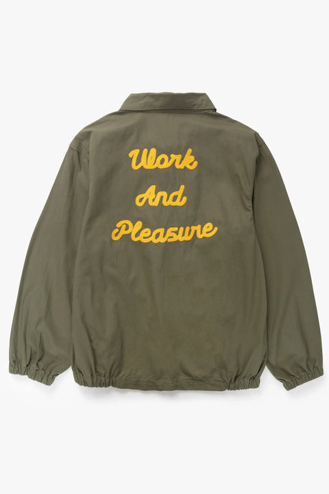 Service Works SW197 Twill Work Jacket In Olive