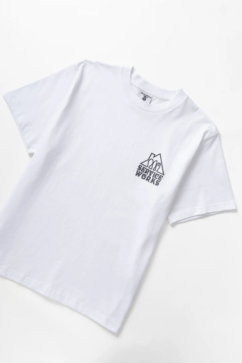 Service Works SW228 Home Comforts Tee In White