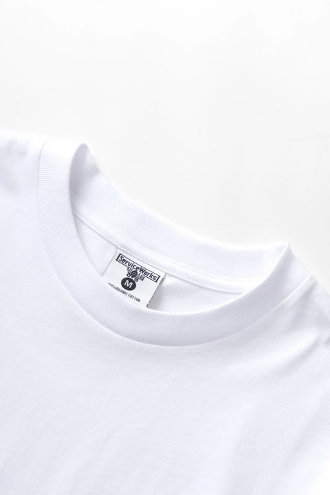 Service Works SW228 Home Comforts Tee In White
