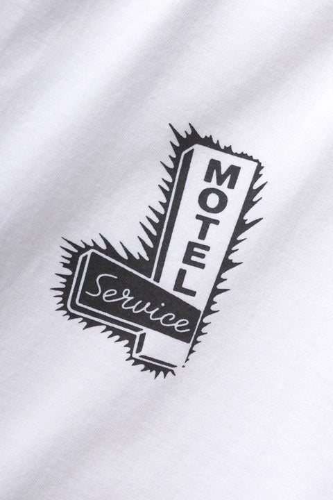 Service Works SW230 Motel Tee In White