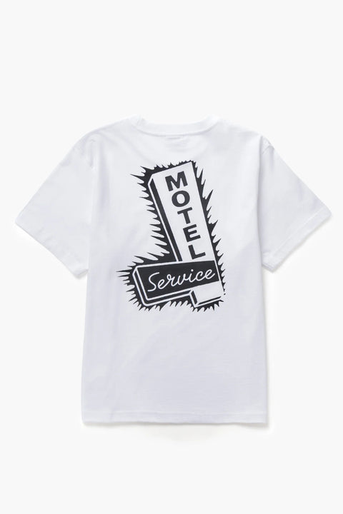 Service Works SW230 Motel Tee In White