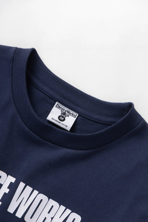 Service Works SW231 Garden Tee In Navy