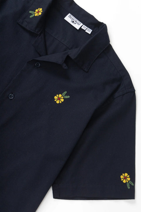 Service Works SW268 Cross Stitch Shirt In Dark Navy