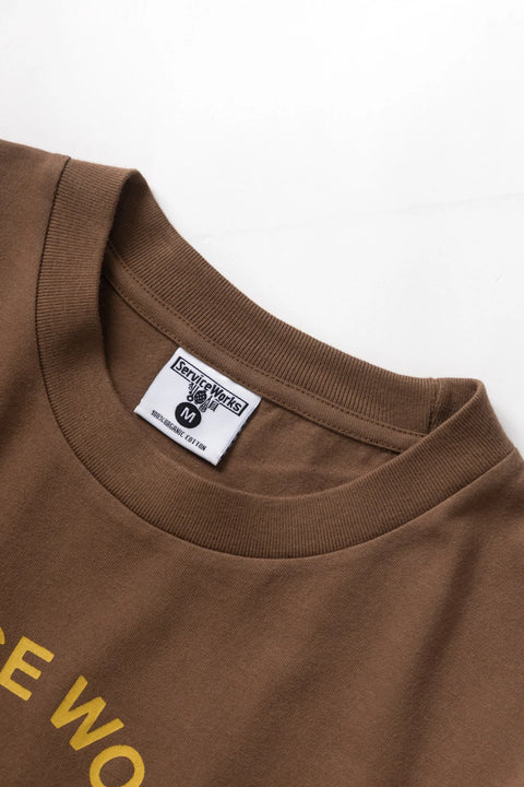 Service Works SW272 Soup For The Soul Tee In Bark