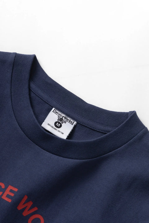 Service Works SW272 Soup For The Soul Tee In Navy