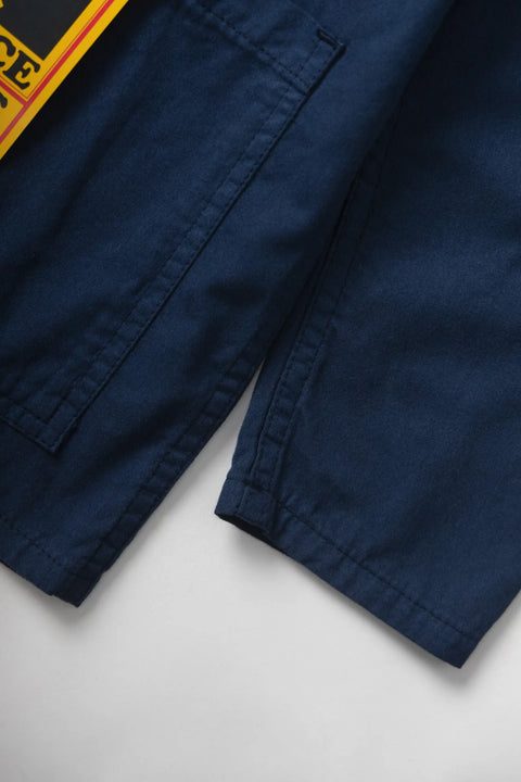 Service Works SW299 Twill Chore Shirt In Dark Navy