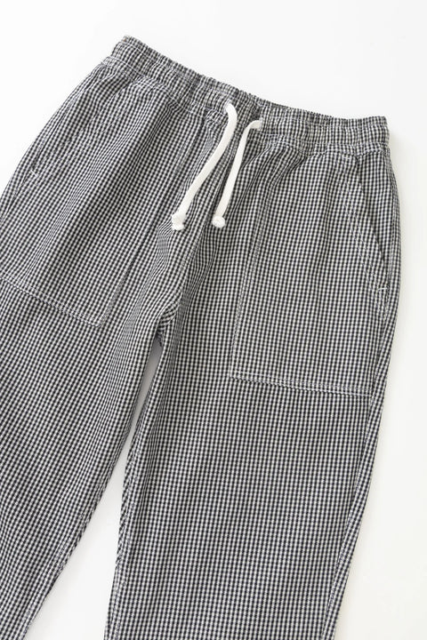 Service Works SW329 House Gingham Chef Pants In Black