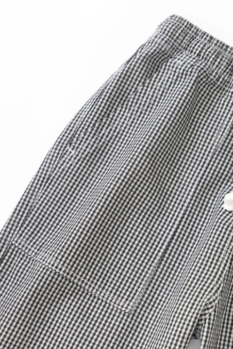 Service Works SW329 House Gingham Chef Pants In Black