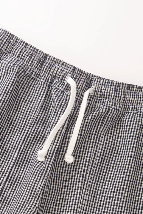 Service Works SW329 House Gingham Chef Pants In Black
