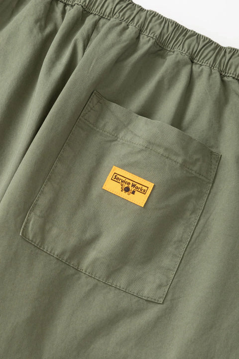 Service Works SW332 Tech Twill Easy Chef Pants In Olive