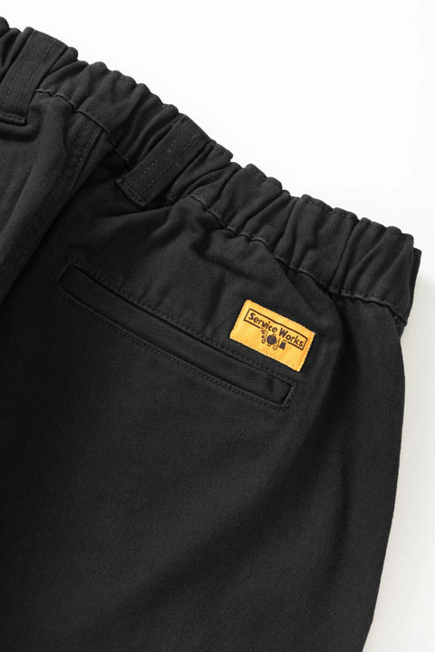 Service Works SW334 Twill Waiter Pants In Black