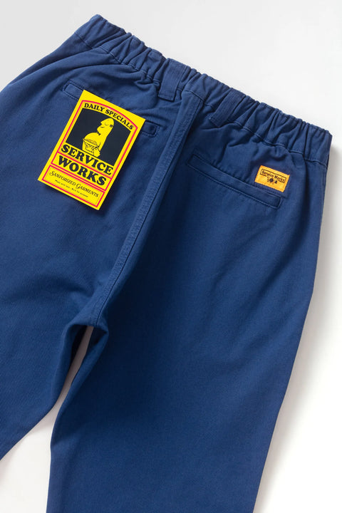 Service Works SW334 Twill Waiter Pants In Blue