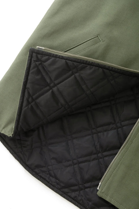 Service Works SW345 Canvas Work Vest In Olive