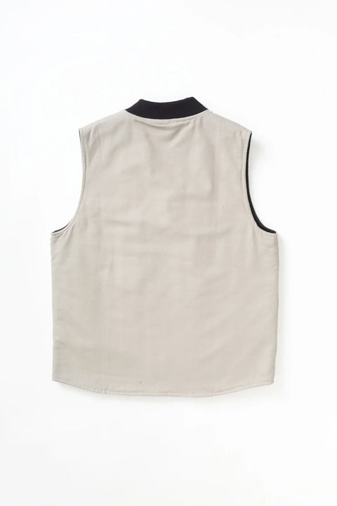 Service Works SW345 Canvas Work Vest In Stone