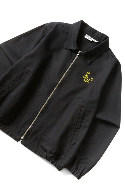 Service Works SW349 Dove Work Jacket In Black