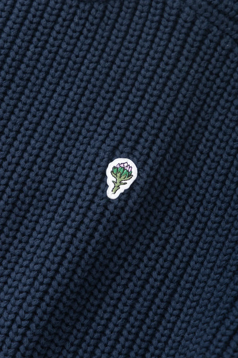 Service Works SW359 Artichoke Chunky Knit In Navy