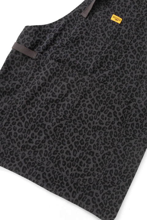 Service Works SW382 Patterned Apron In Black Leopard