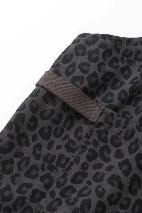 Service Works SW382 Patterned Apron In Black Leopard