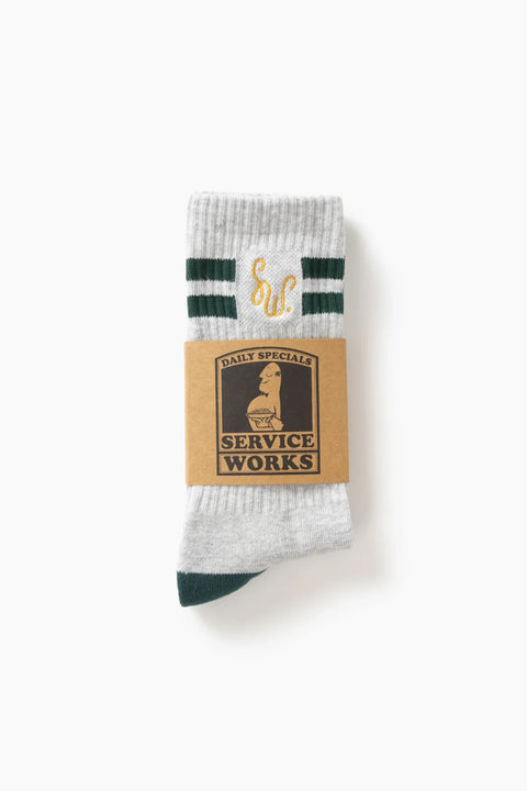 Service Works SW383 Monogram Socks In Heather
