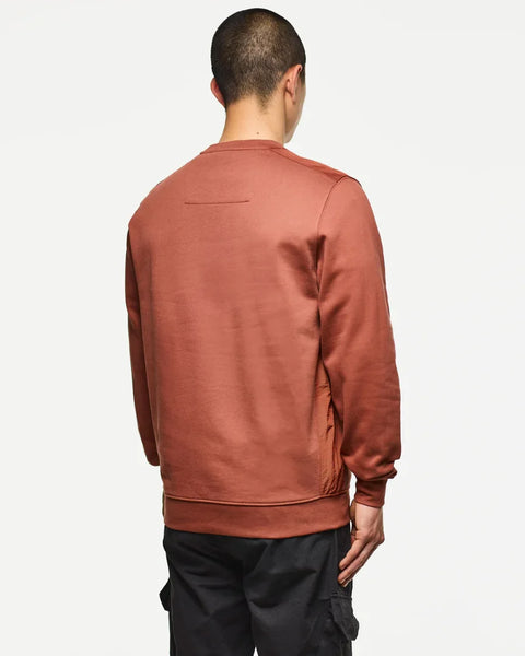 Weekend Offender F Bomb Sweatshirt In Clay