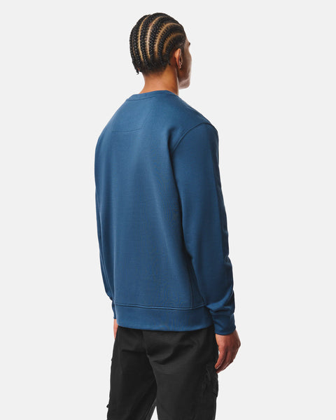 Weekend Offender Thunder Crew With Parachute Binding In Lagoon