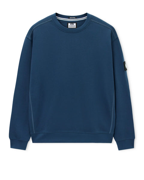 Weekend Offender Thunder Crew With Parachute Binding In Lagoon