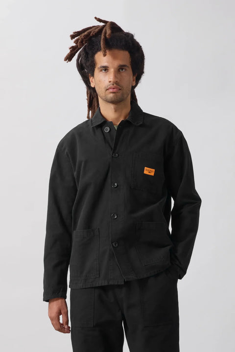 Service Works SW009 Classic Chore Shirt In Black