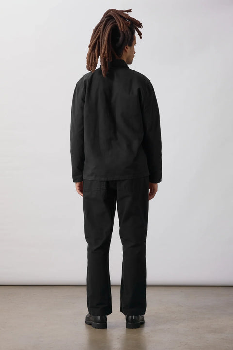 Service Works SW009 Classic Chore Shirt In Black