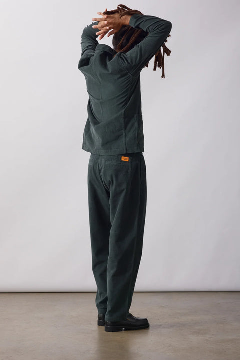Service Works SW337 Fine Cord Part Timer Pants In Jewel