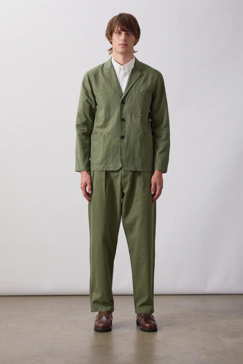 Service Works SW336 Twill Part-Timer Pants In Olive