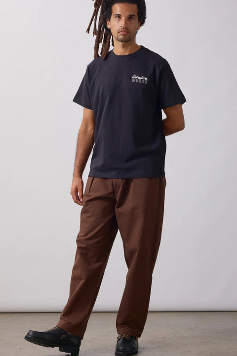 Service Works SW372 Eating Adventure Tee In Black