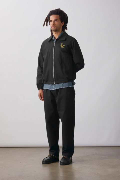 Service Works SW349 Dove Work Jacket In Black