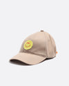 Far Afield FAXNFH008 Patch Carlos Cap Smiley Dad Energy In Off-White