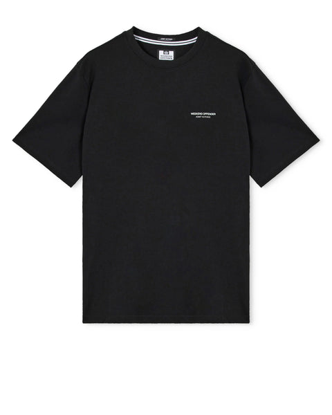 Weekend Offender Mouras Woan Tee In Black/Ghost