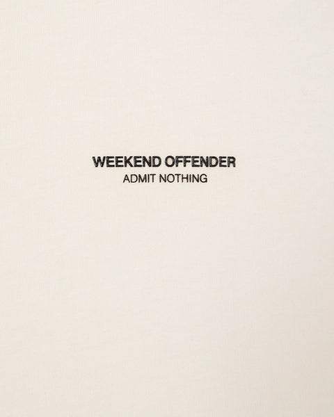 Weekend Offender Mouras Woan Tee In Ghost/Black