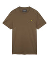 Lyle & Scott TS400VOG Plain T Shirt in olive