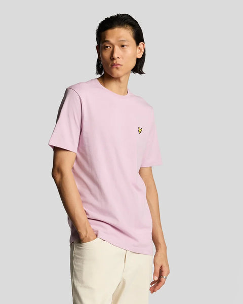 Lyle & Scott TS400VOG Plain T-Shirt In Pink Light