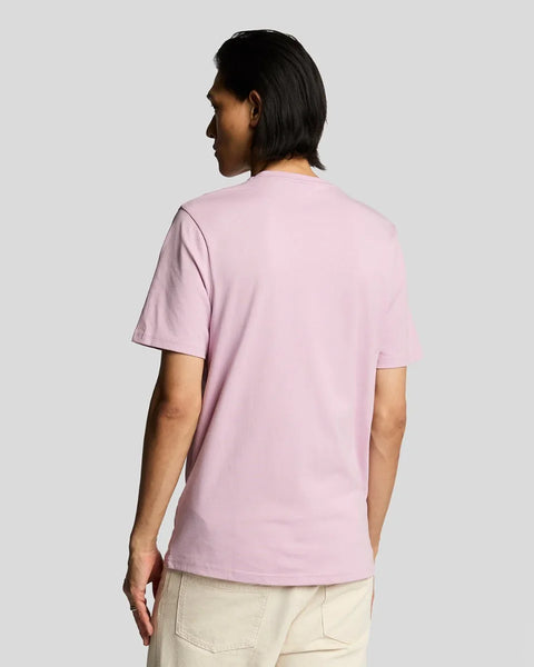 Lyle & Scott TS400VOG Plain T-Shirt In Pink Light