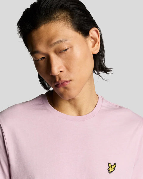 Lyle & Scott TS400VOG Plain T-Shirt In Pink Light